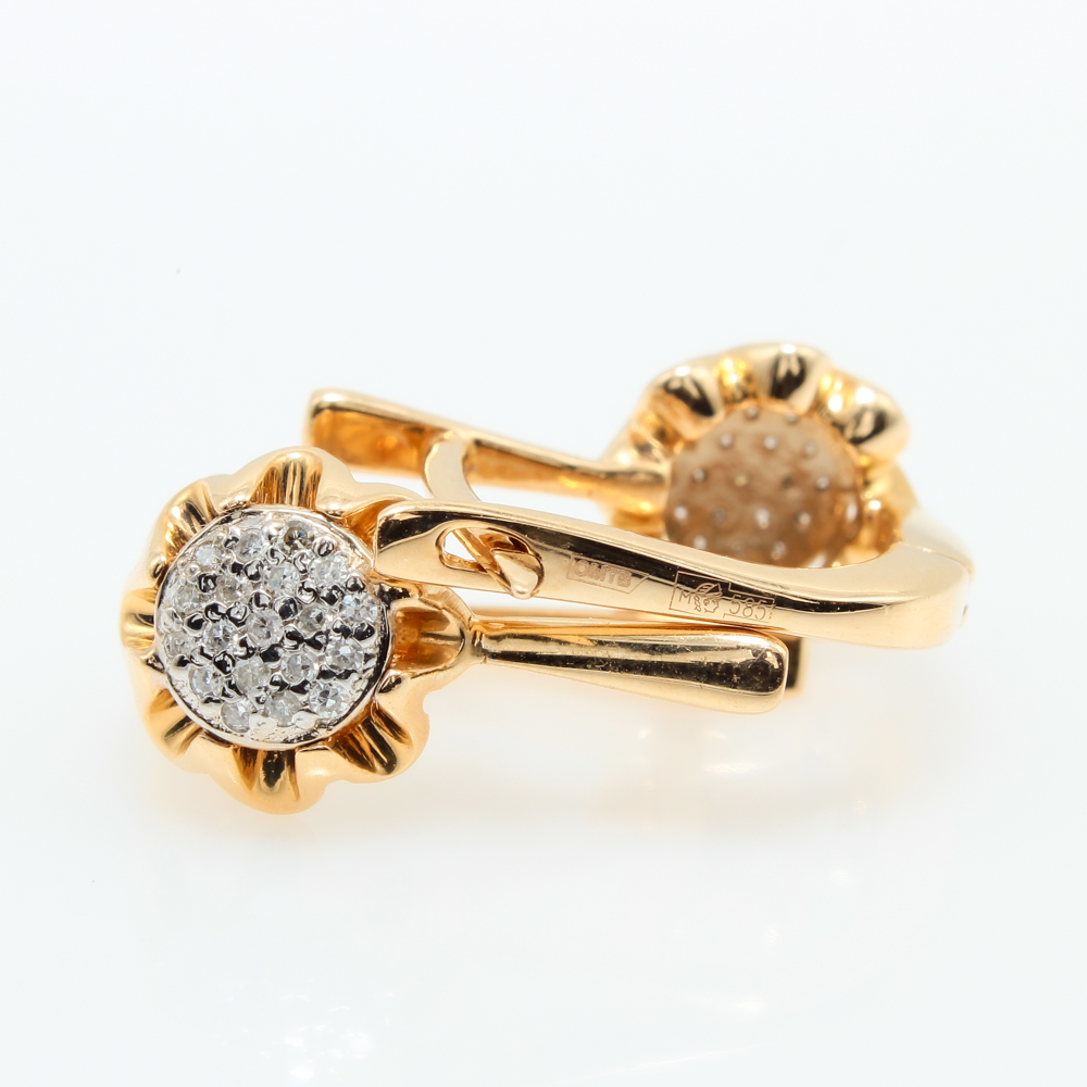 Серьги СА220БР (2010000840610)