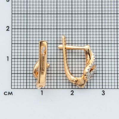 Серьги СА219БР (2010000840603)